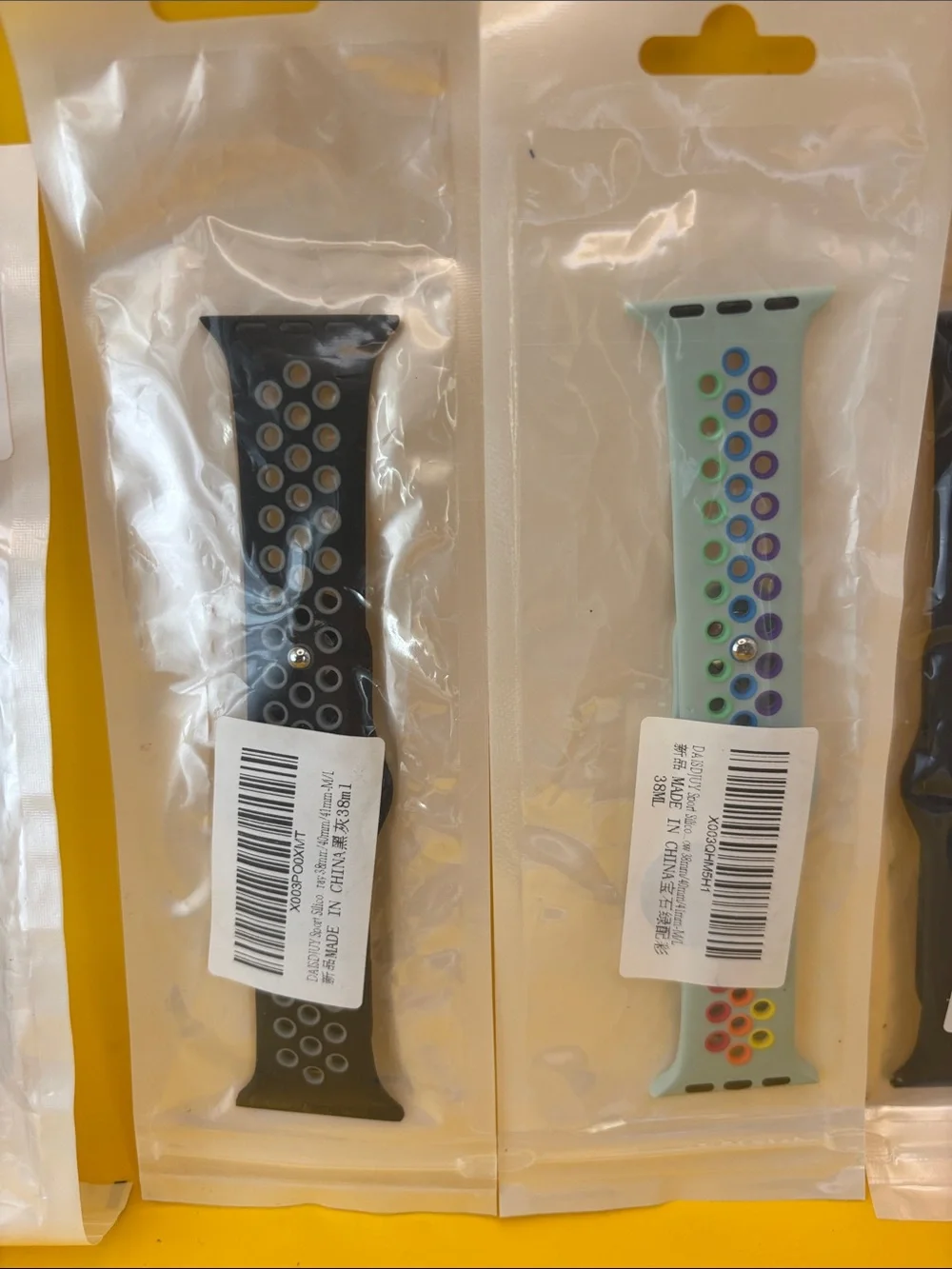 Replacement Smart Watch Silicone Watch Bands - Assorted Colors (5)